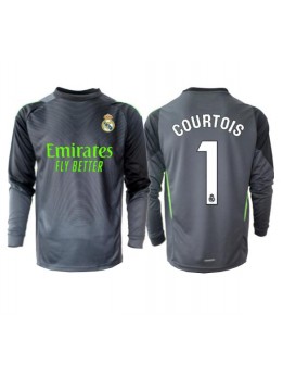 Real Madrid Thibaut Courtois #1 Målvakt Replika Tredje Kläder 2025-26 Långärmad